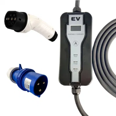 Electric Car 32A Type2 EV Charger Electric Cable Plug Adapter Fast Charging Portable EV Charger