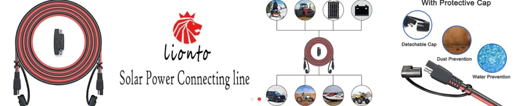 25feet SAE to SAE Extension Cable Quick Disconnect Connector 16AWG for Automotive, Solar Panel Panel SAE Plug